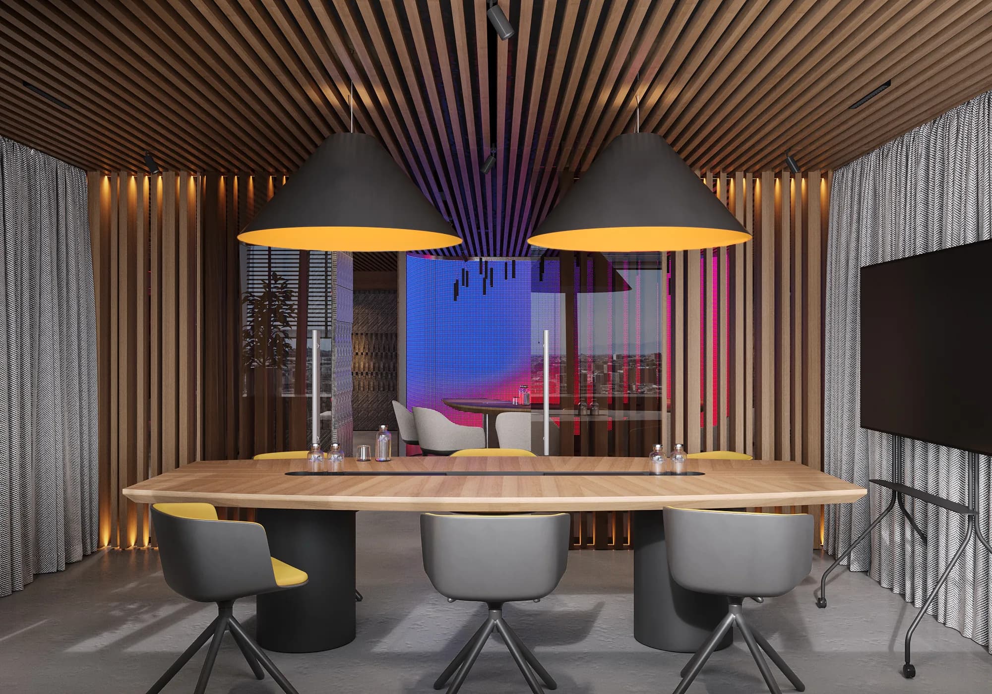 Barca Mobile commercial interior in Barcelona, Spain