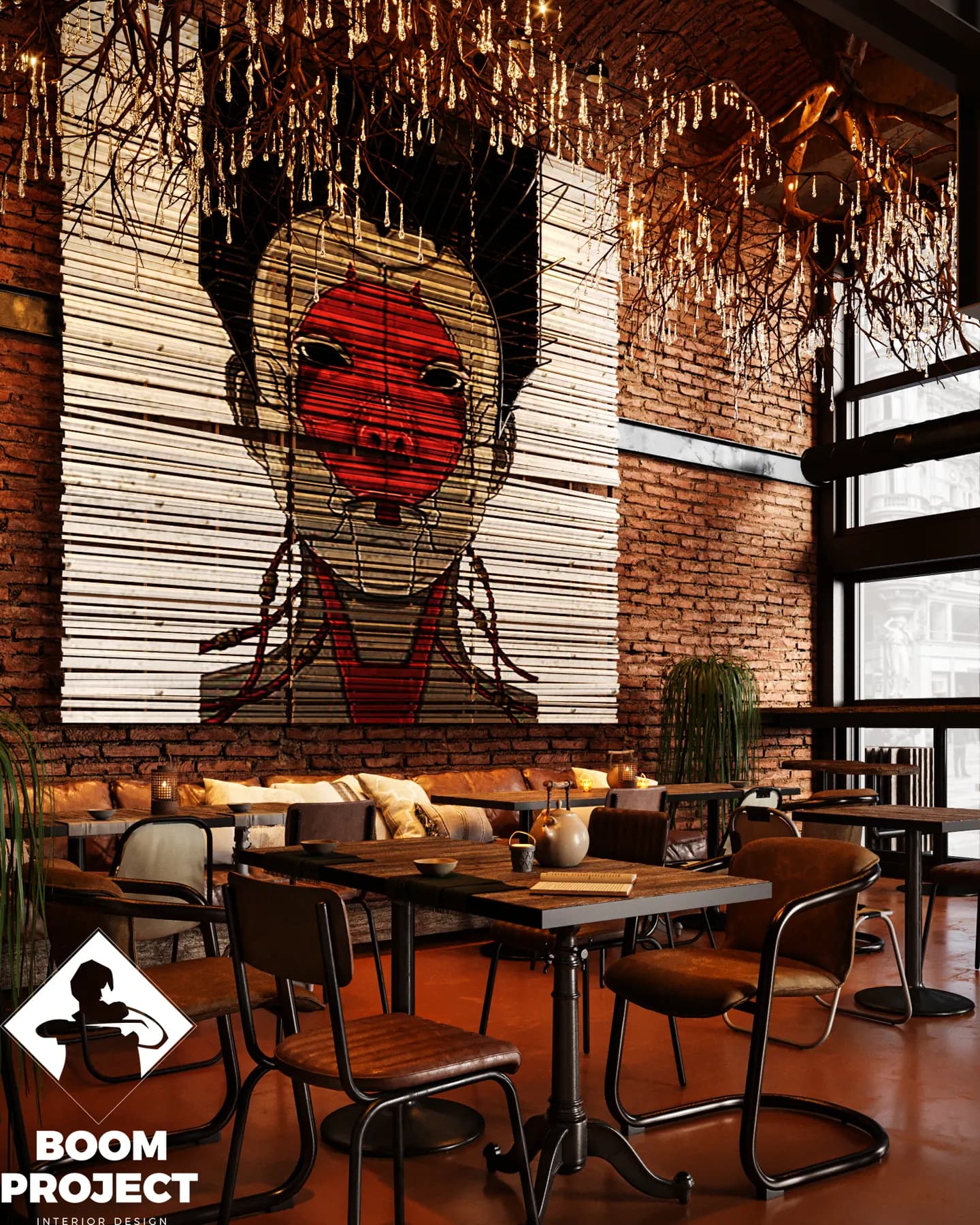 Funky Izakaya vertical project frame 1