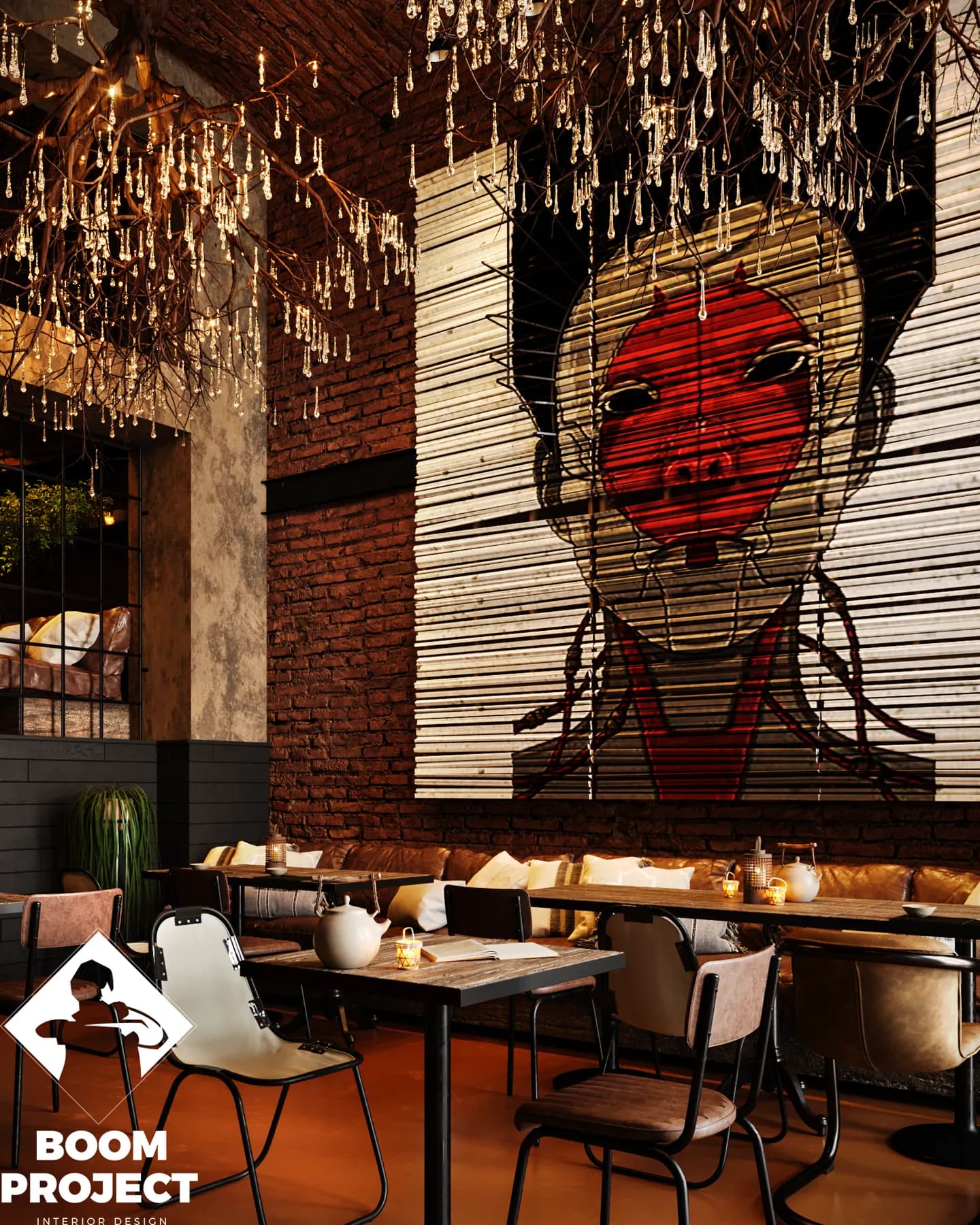 Funky Izakaya vertical project frame 3