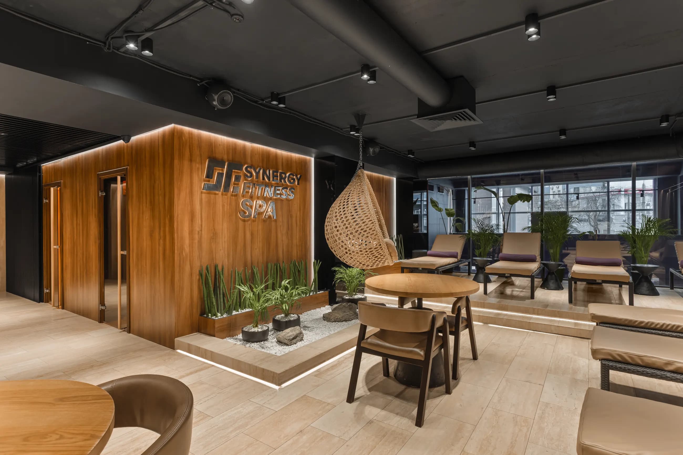 Synergy Fitness & Spa commercial interior