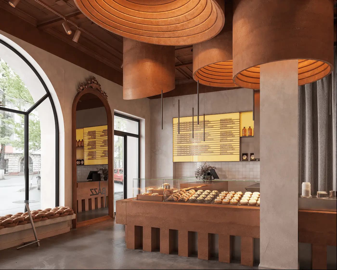 BAZZ Bakery & Coffee – Interior Design in Chișinău, Moldova project gallery image 1