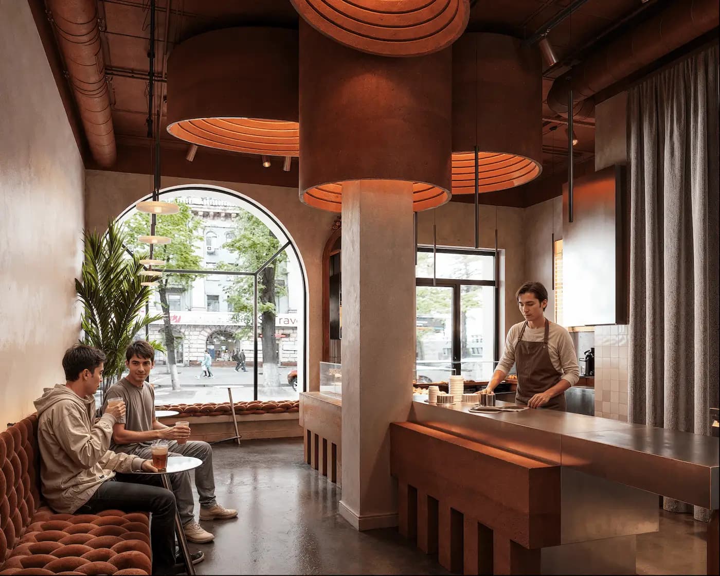 BAZZ Bakery & Coffee – Interior Design in Chișinău, Moldova project gallery image 4