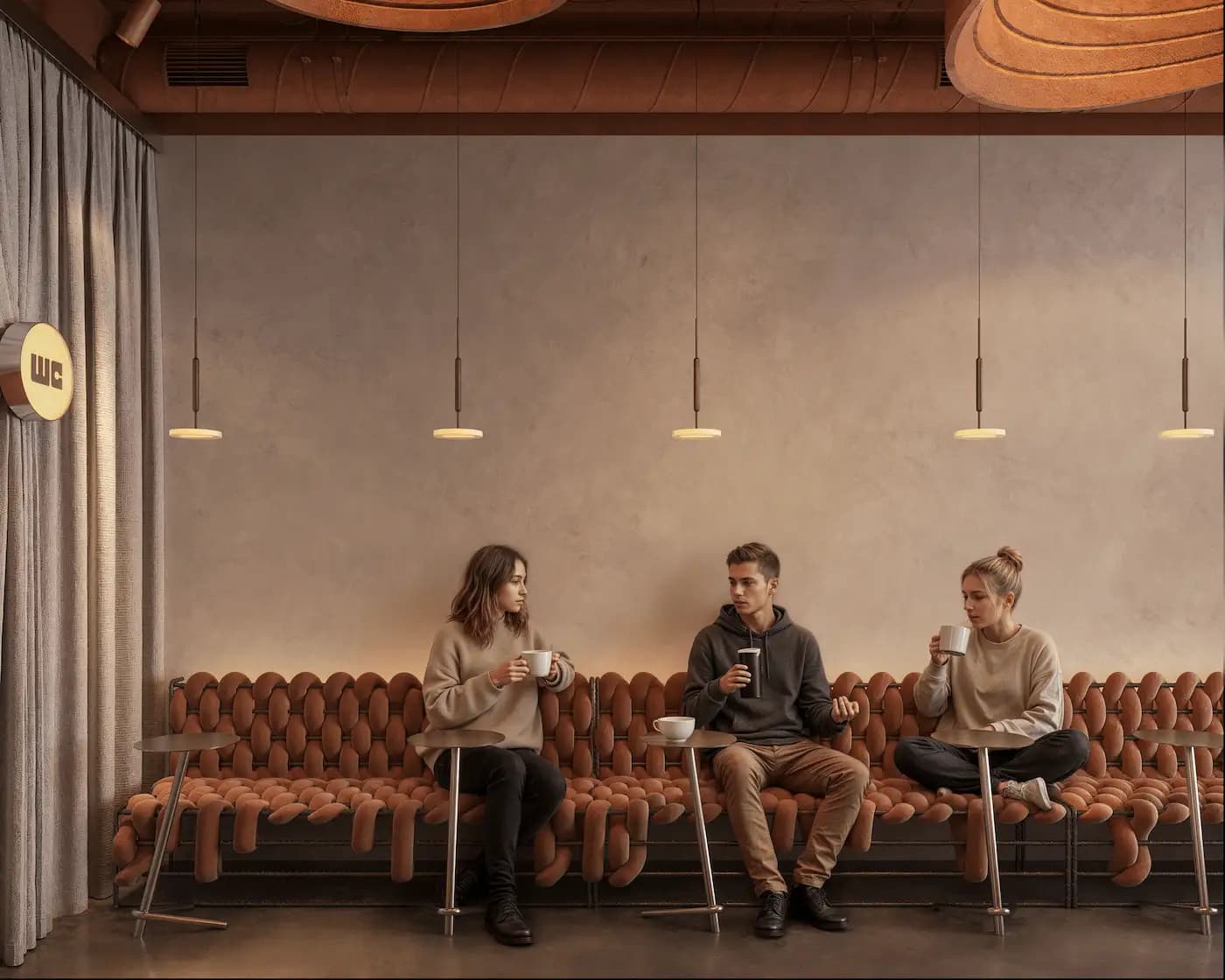 BAZZ Bakery & Coffee – Interior Design in Chișinău, Moldova project gallery image 11