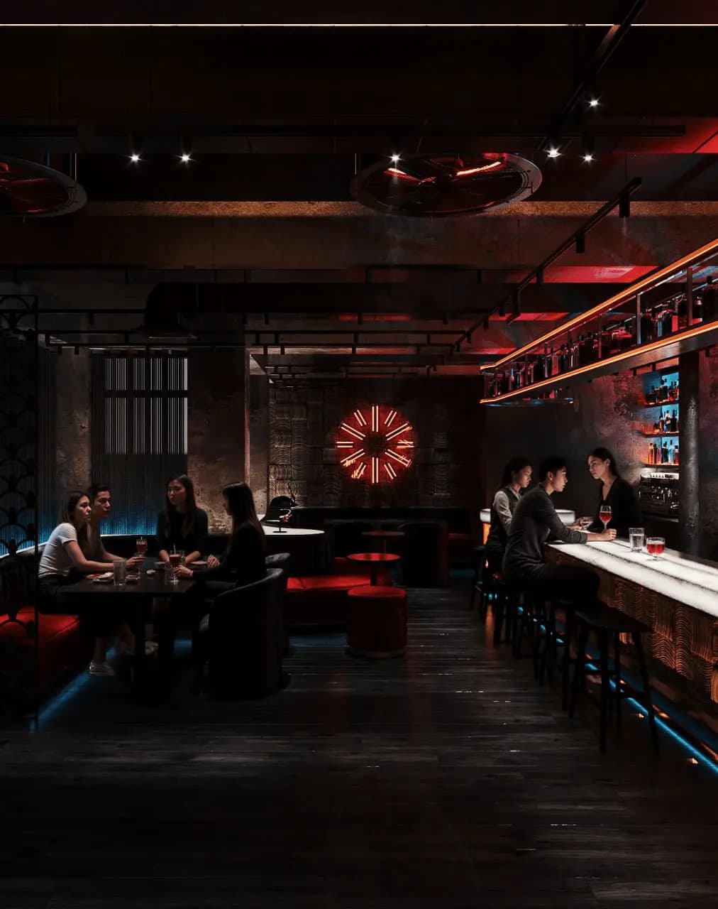 Immersive hospitality interior designed by BOOM Project