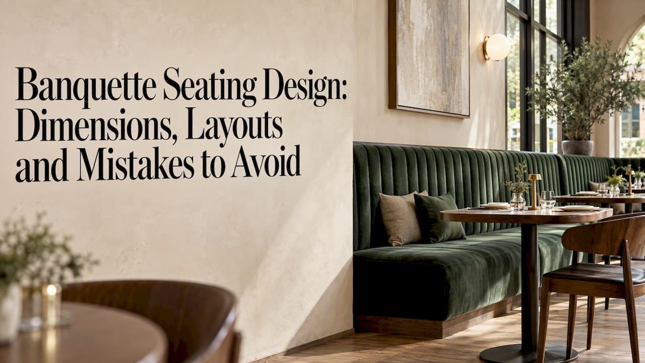 Banquette Seating Design: Dimensions, Layouts and Mistakes to Avoid