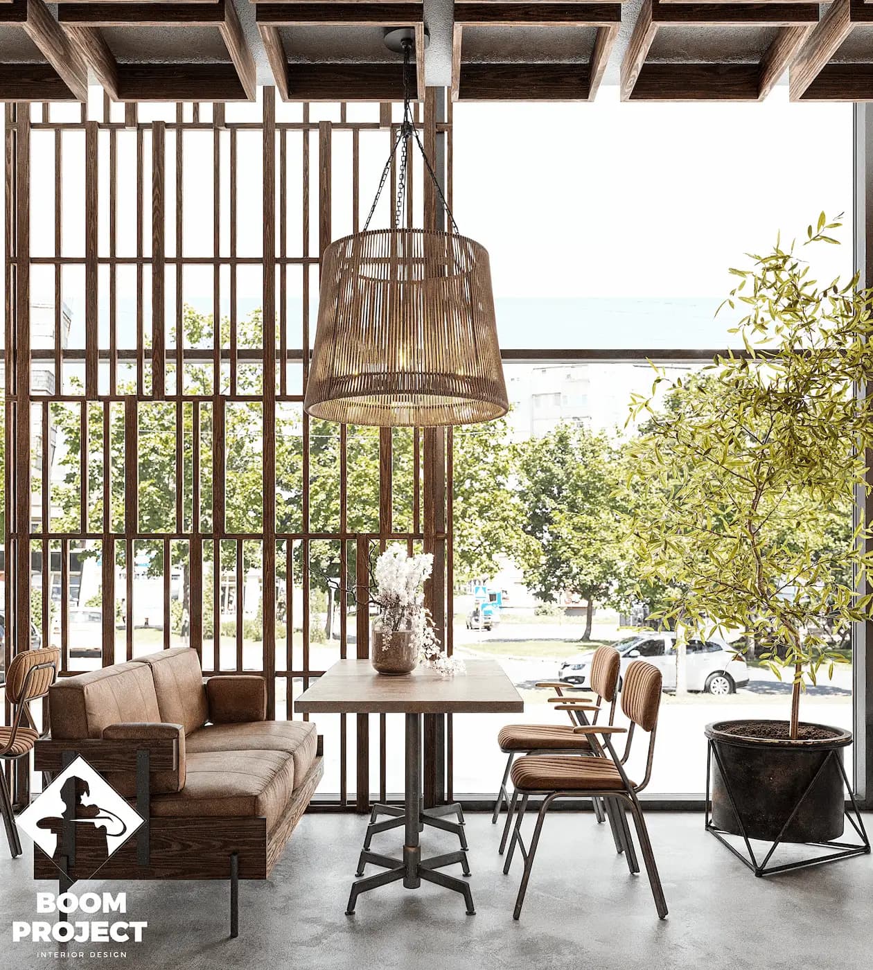 ZHAROVNYA vertical project frame 13