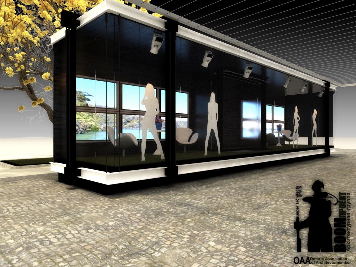 MORSHINSKAYA MOBILE ADVERTISING STAND gallery image 2