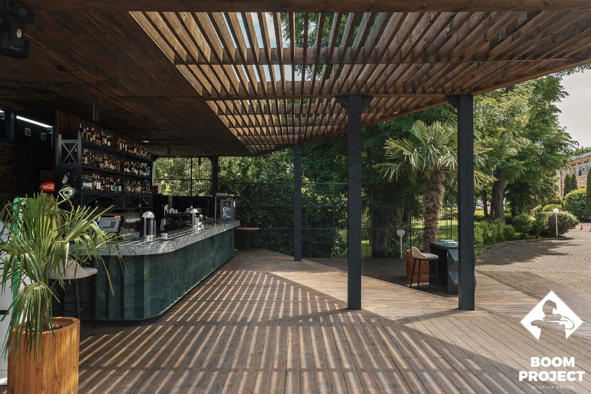 Interior design project. QUEEN Odessa restaurant. gallery image 2