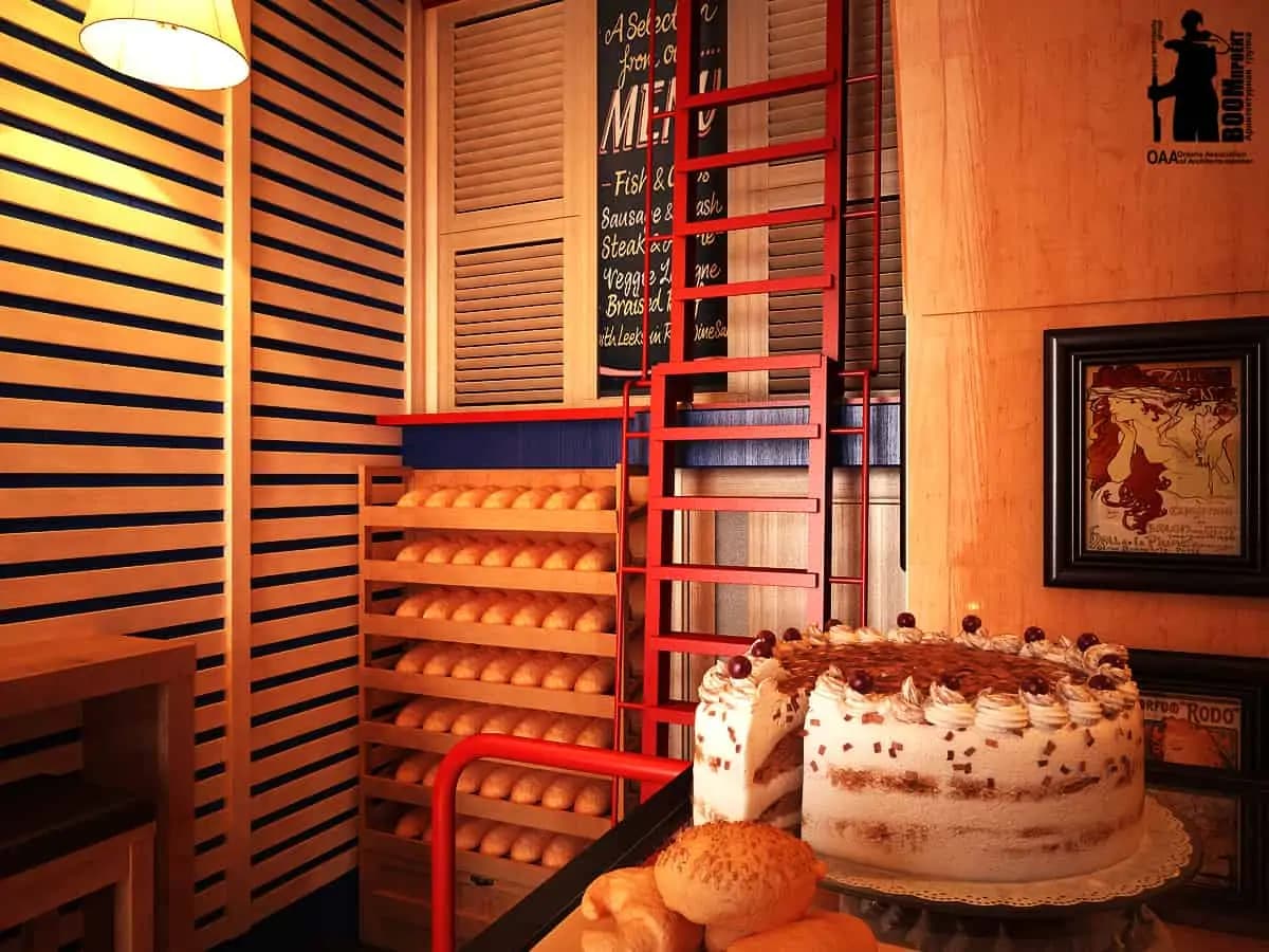 VOLKONSKY NETWORK BAKERY PROJECT (CAFE-CONFECTIONERY-BAKERY NETWORK) gallery image 1