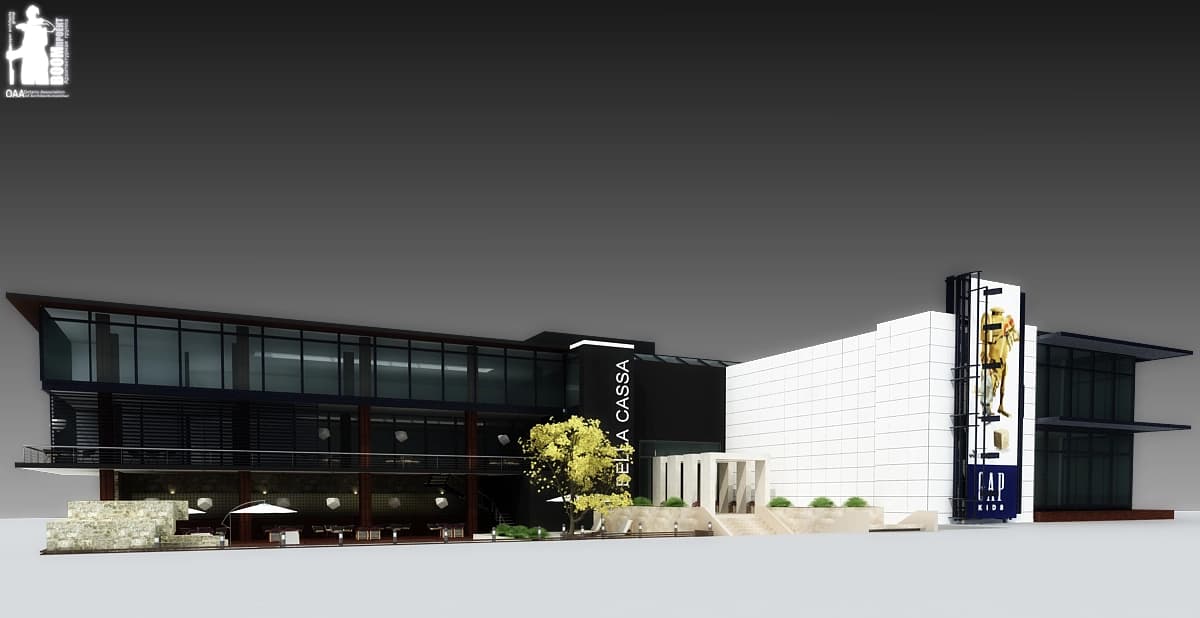 DRAWING PROJECT OF RECONSTRUCTION OF LUXOR NIGHT CLUB IN BELLA CASSA CHILDREN'S ENTERTAINMENT CENTER gallery image 3