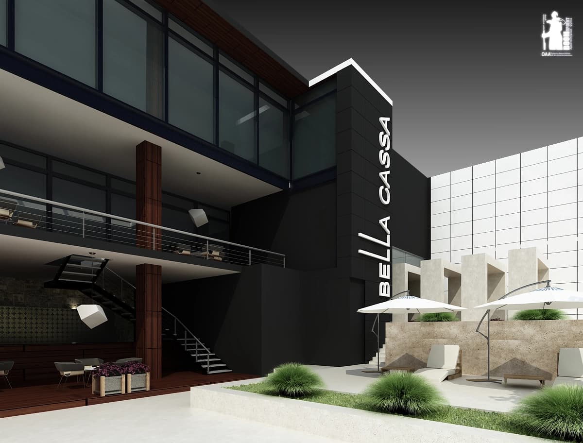 DRAWING PROJECT OF RECONSTRUCTION OF LUXOR NIGHT CLUB IN BELLA CASSA CHILDREN'S ENTERTAINMENT CENTER gallery image 7