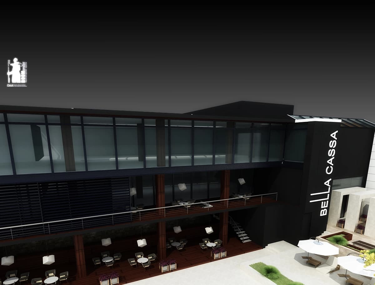 DRAWING PROJECT OF RECONSTRUCTION OF LUXOR NIGHT CLUB IN BELLA CASSA CHILDREN'S ENTERTAINMENT CENTER gallery image 9