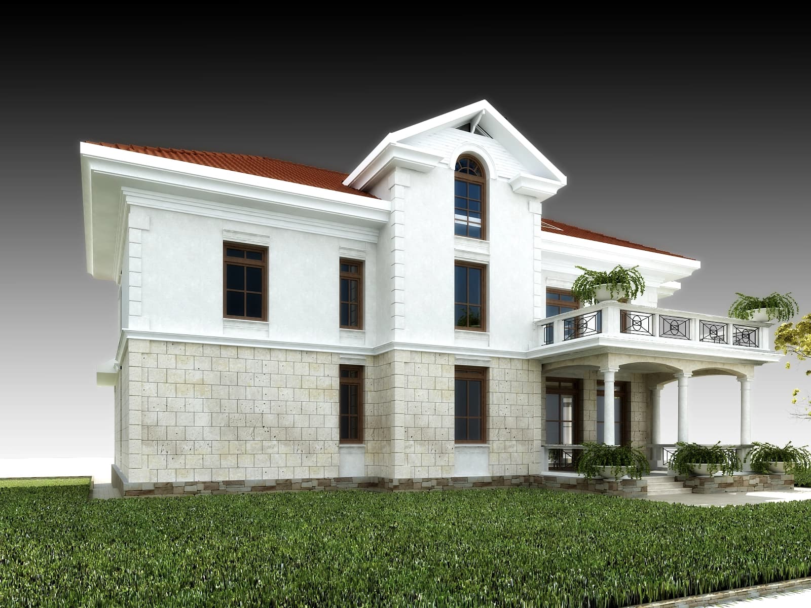 2-STOREY RESIDENTIAL HOUSE WITH ATTIC IN CLASSIC STYLE gallery image 4
