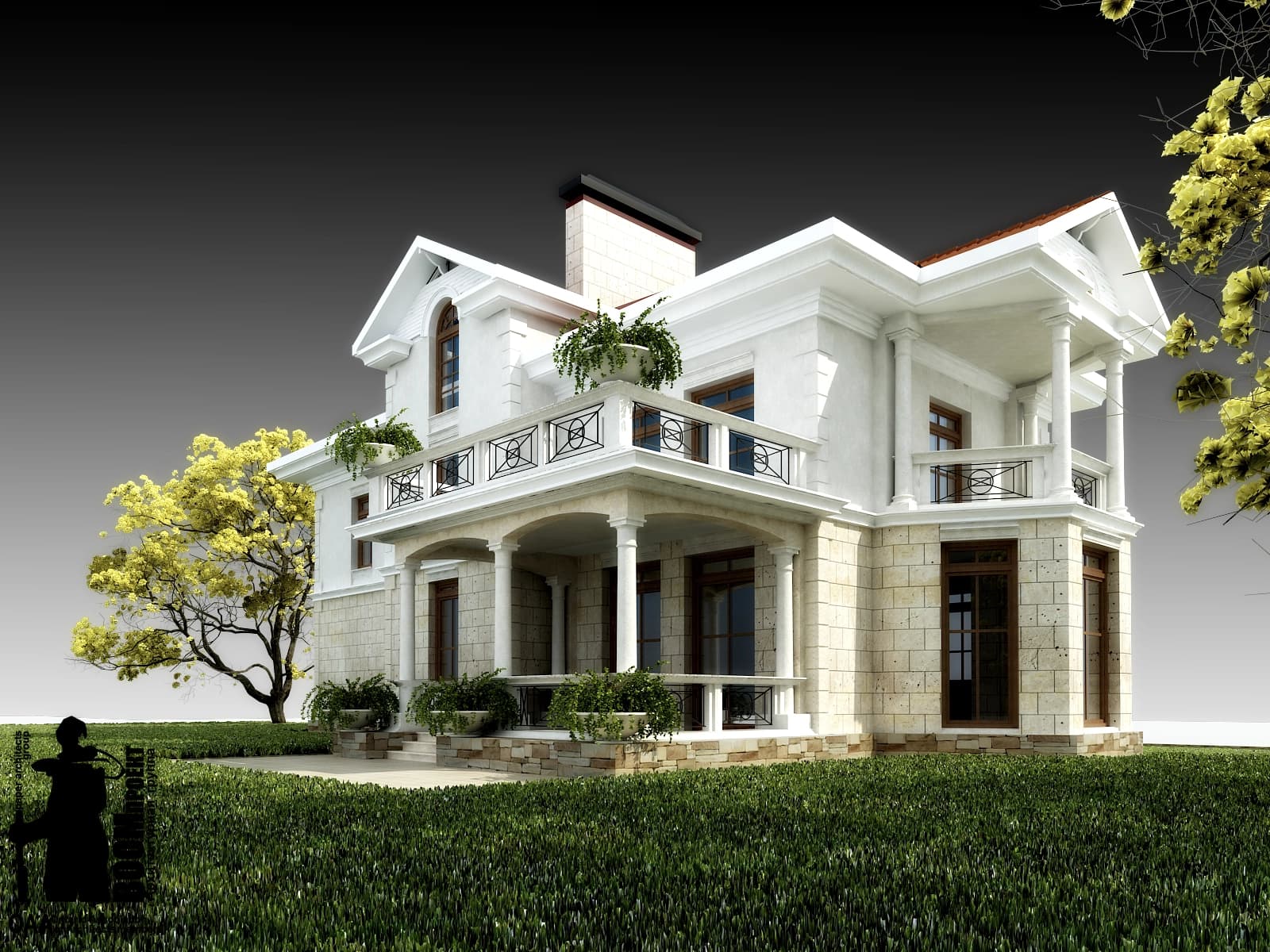 2-STOREY RESIDENTIAL HOUSE WITH ATTIC IN CLASSIC STYLE gallery image 5