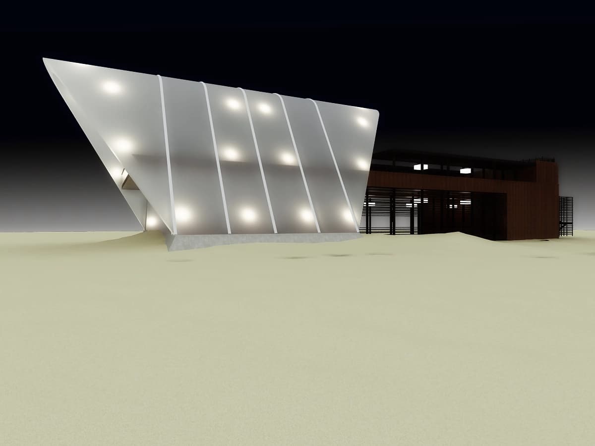 PRE-DESIGN DEVELOPMENTS OF THE ARCHITECTURAL AND DESIGN PROJECT OF THE SUMMER SAUND 2011 FESTIVAL COMPLEX COMPLEX gallery image 8