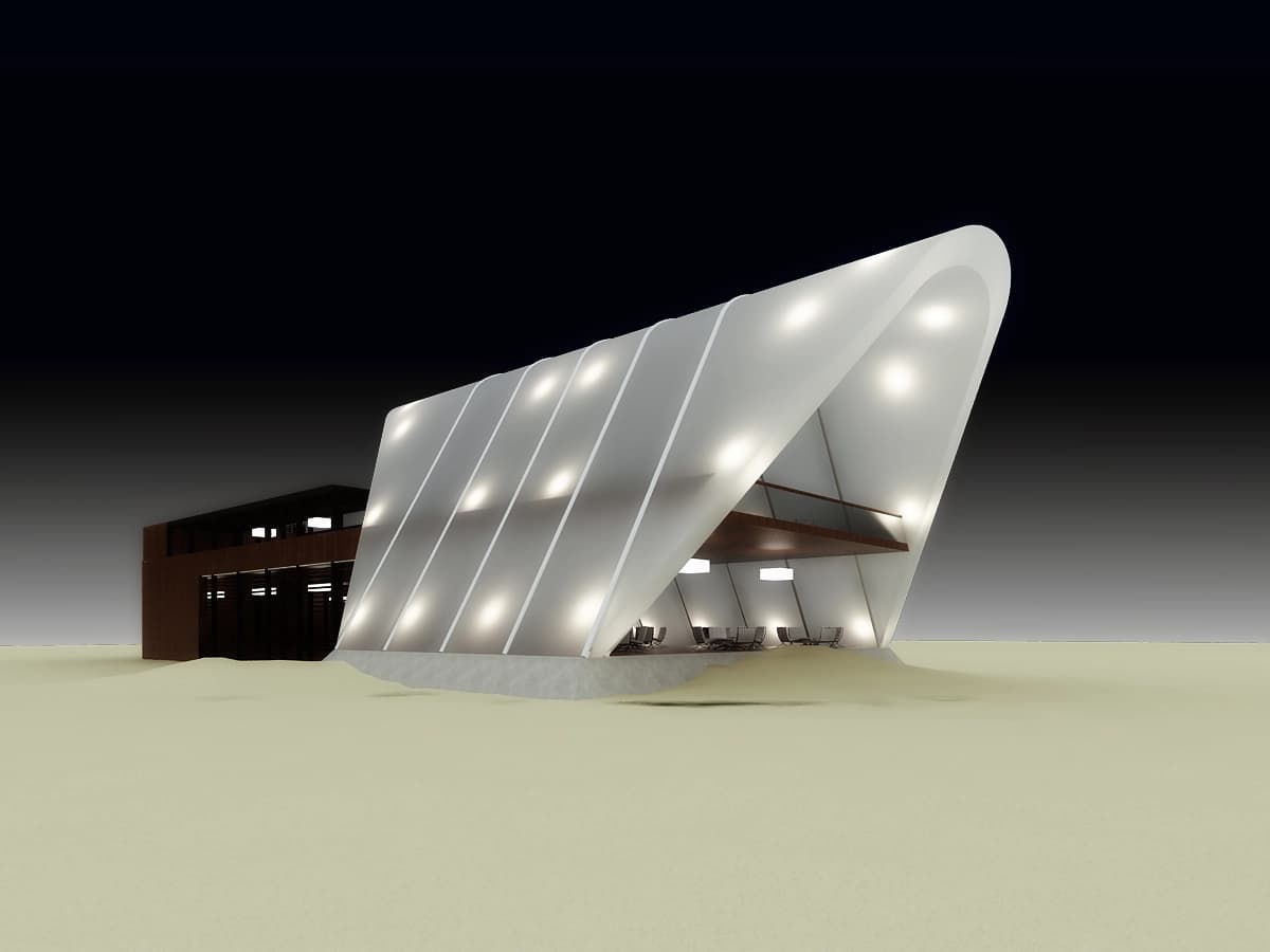 PRE-DESIGN DEVELOPMENTS OF THE ARCHITECTURAL AND DESIGN PROJECT OF THE SUMMER SAUND 2011 FESTIVAL COMPLEX COMPLEX gallery image 10