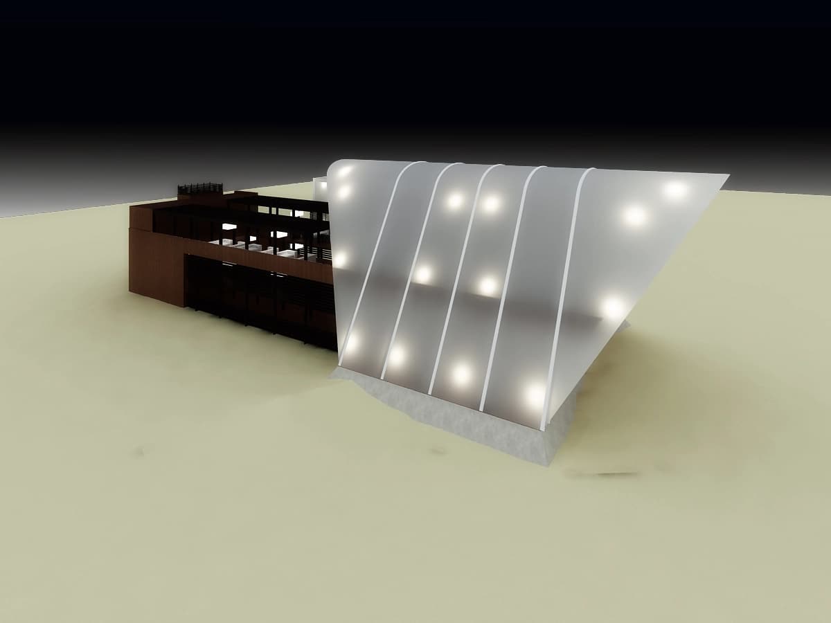 PRE-DESIGN DEVELOPMENTS OF THE ARCHITECTURAL AND DESIGN PROJECT OF THE SUMMER SAUND 2011 FESTIVAL COMPLEX COMPLEX gallery image 11