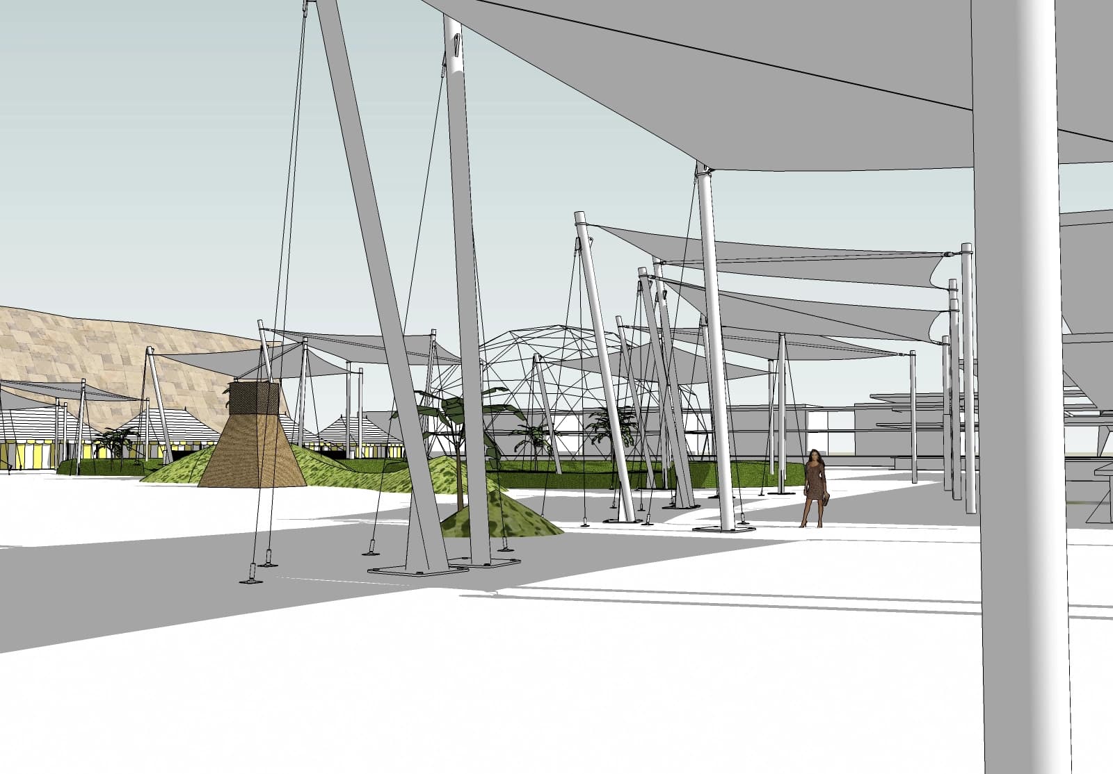 PRE-DESIGN DEVELOPMENTS OF THE ARCHITECTURAL AND DESIGN PROJECT OF THE SUMMER SAUND 2011 FESTIVAL COMPLEX COMPLEX gallery image 18