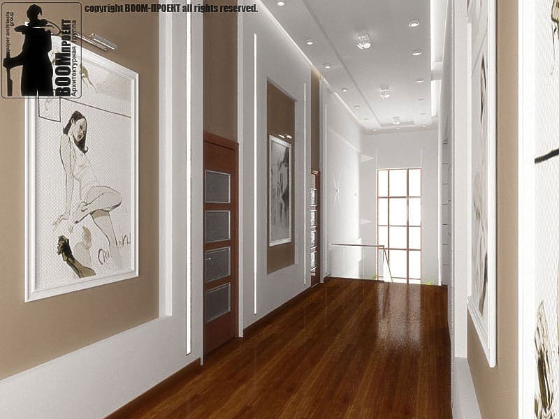INTERIOR DESIGN OF A 2-STOREY RESIDENTIAL HOUSE IN THE ARIADNA RESIDENTIAL COMPLEX residential design by BOOM Studio