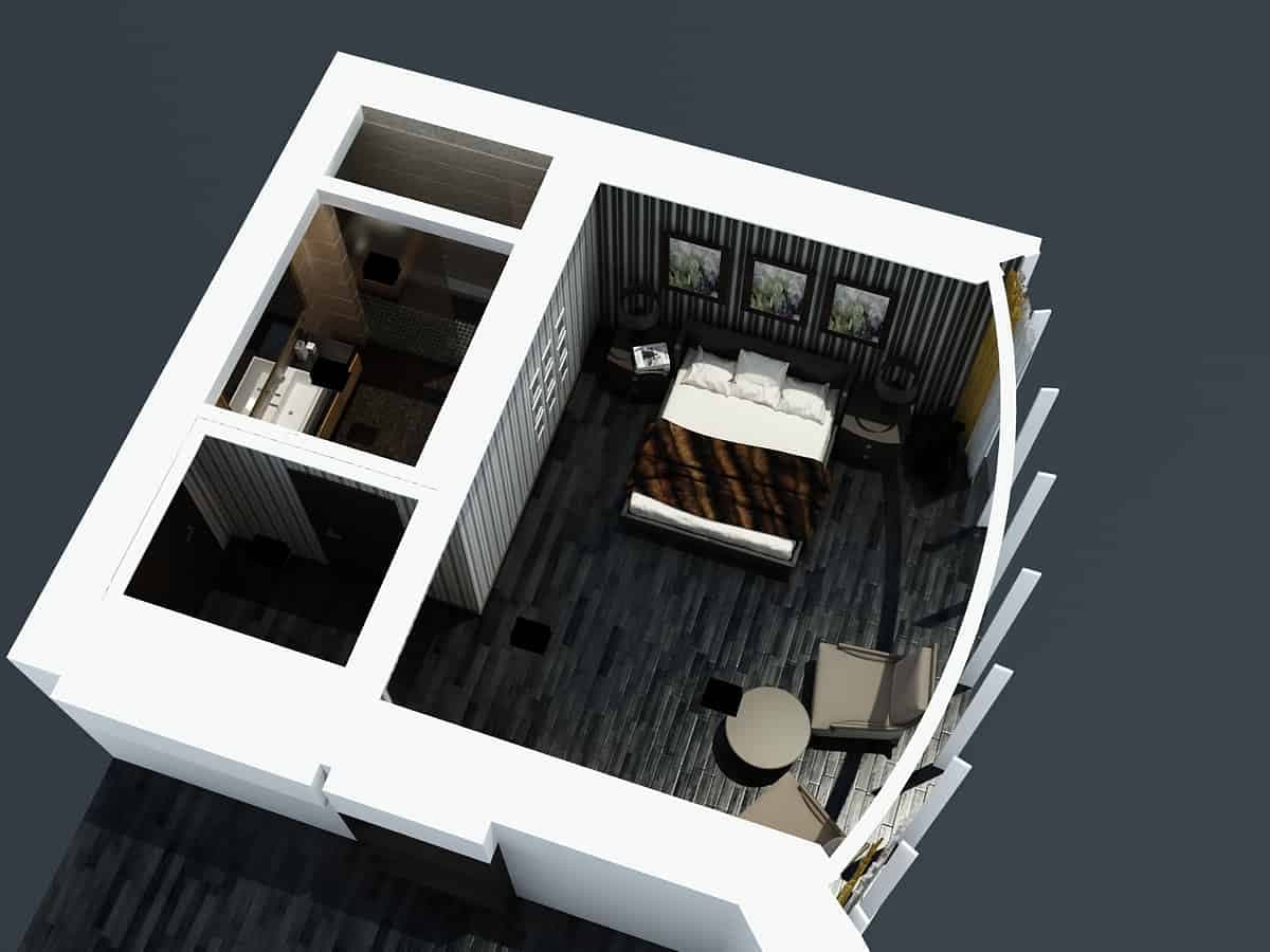 TYPICAL NUMBER OF INCREASED COMFORT IN ARKADIA SANATORIUM hospitality design by BOOM Studio