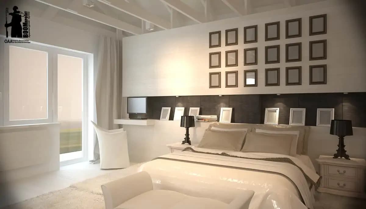 INTERIOR DESIGN OF A PRIVATE HOUSE. NATURAL MATERIALS gallery image 14