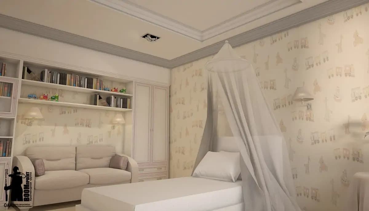 INTERIOR DESIGN OF A PRIVATE HOUSE. NATURAL MATERIALS gallery image 23