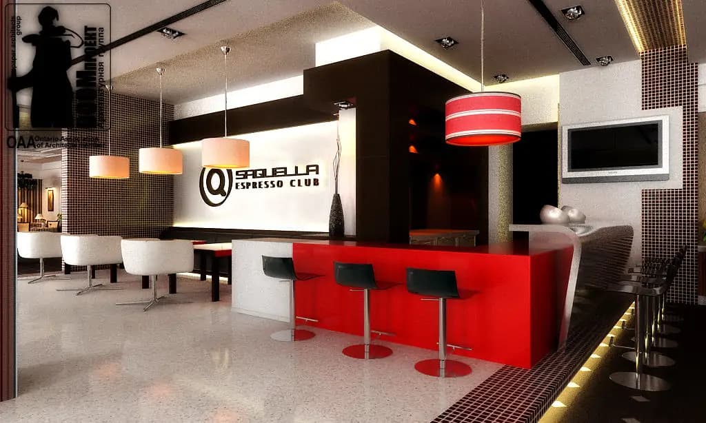 CONCEPT OF DESIGN OF RESTAURANT OF ITALIAN RESTAURANT IN ODESSA gallery image 15