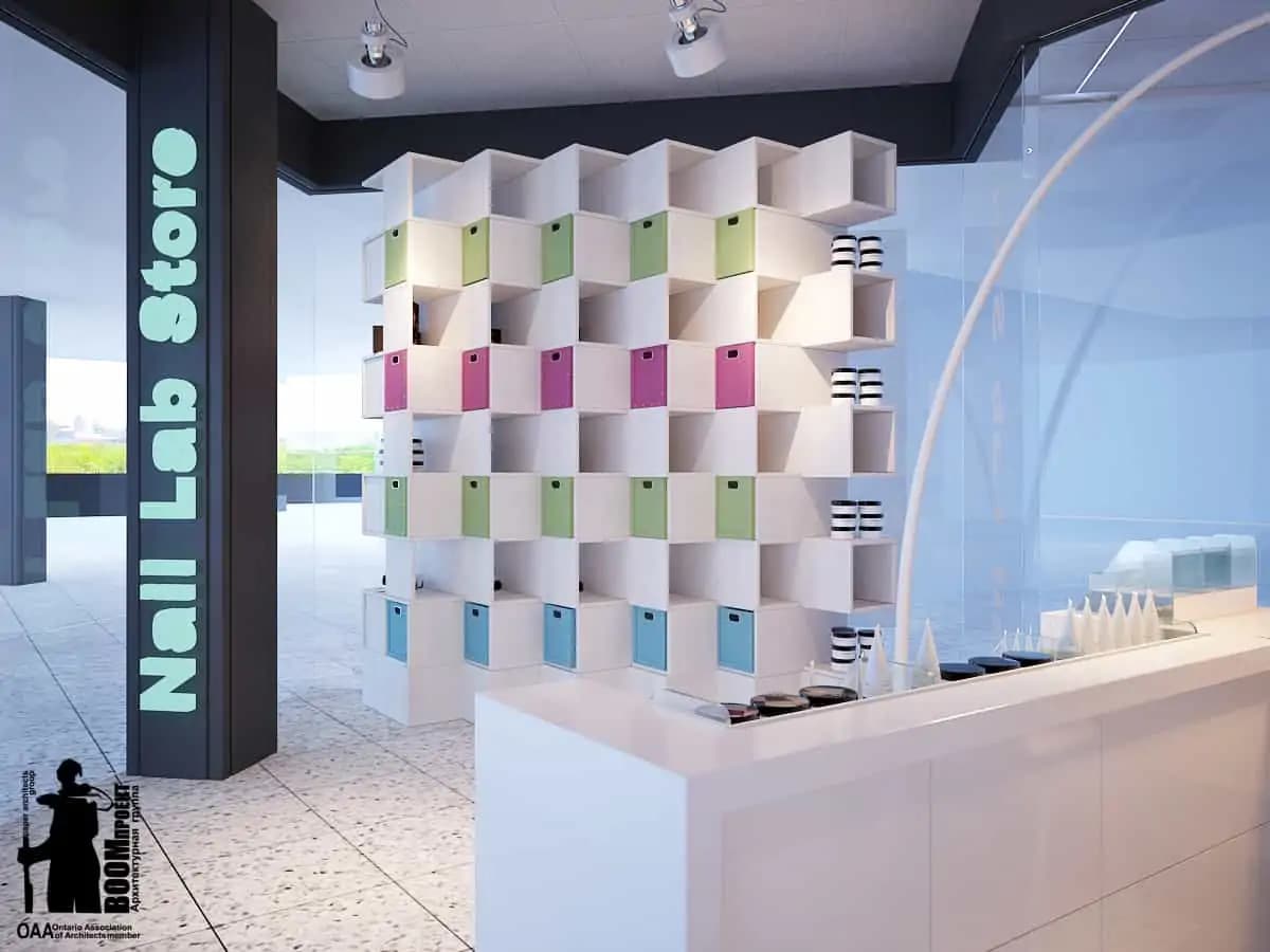 NAIL LAB STORE DESIGN gallery image 3