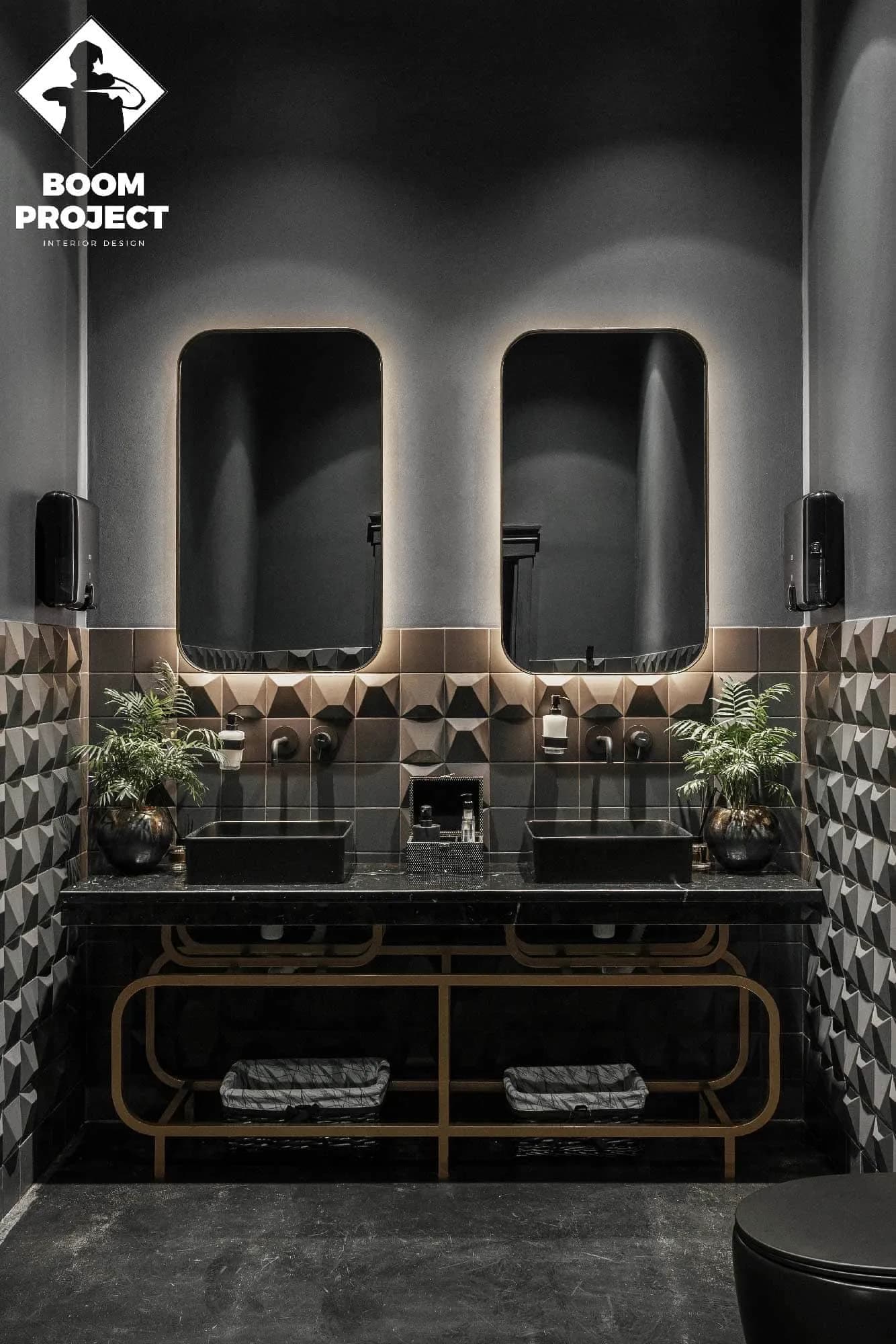 Interior design project. QUEEN Odessa restaurant. gallery image 17