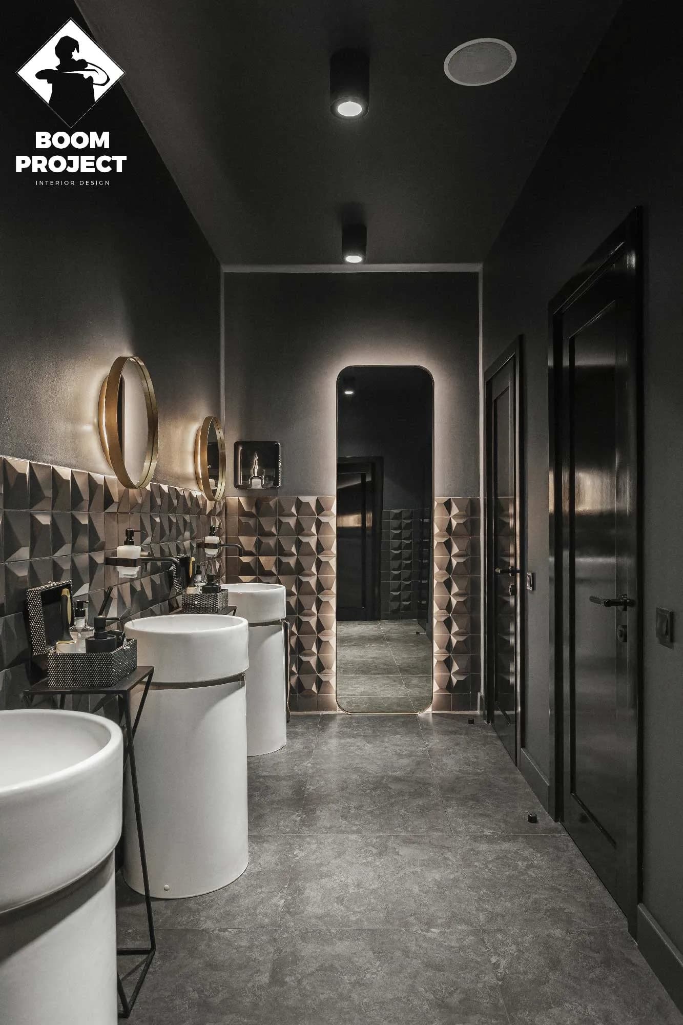 Interior design project. QUEEN Odessa restaurant. gallery image 28