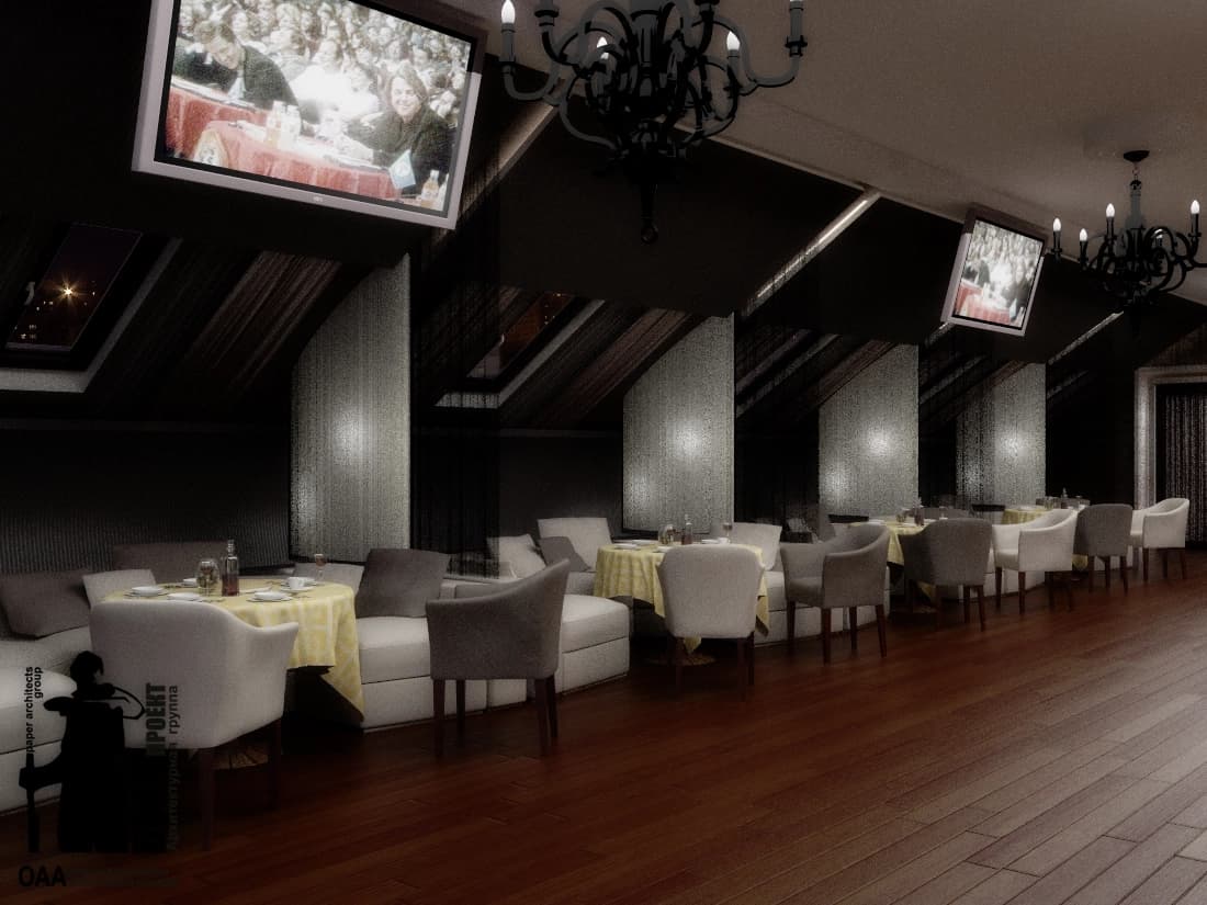 Bluff restaurant hall, 7 st. Bolshoi Fontana, Odessa. gallery image 3