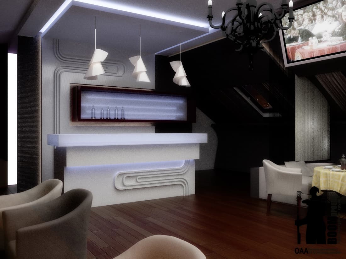 Bluff restaurant hall, 7 st. Bolshoi Fontana, Odessa. gallery image 4