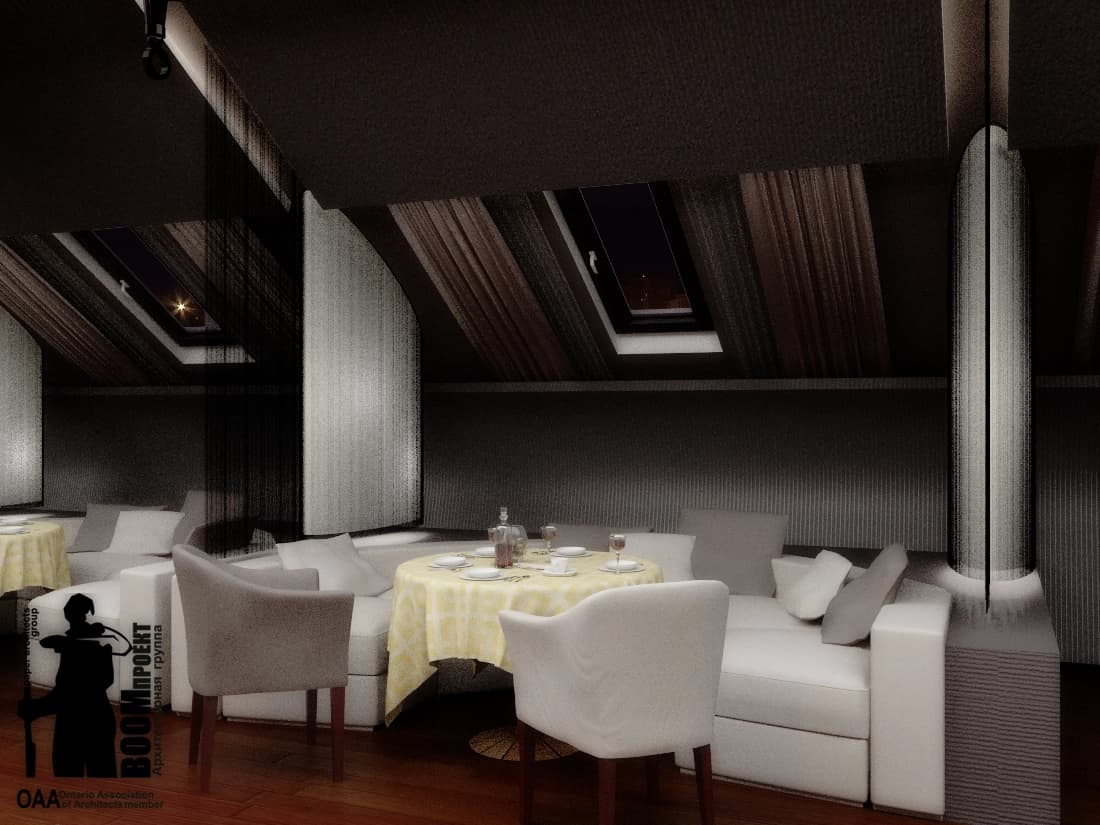 Bluff restaurant hall, 7 st. Bolshoi Fontana, Odessa. gallery image 6