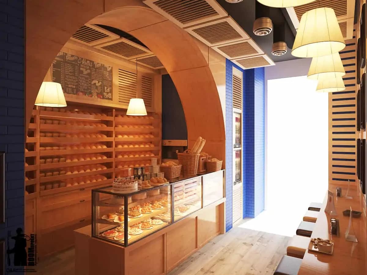 VOLKONSKY NETWORK BAKERY PROJECT (CAFE-CONFECTIONERY-BAKERY NETWORK) gallery image 3