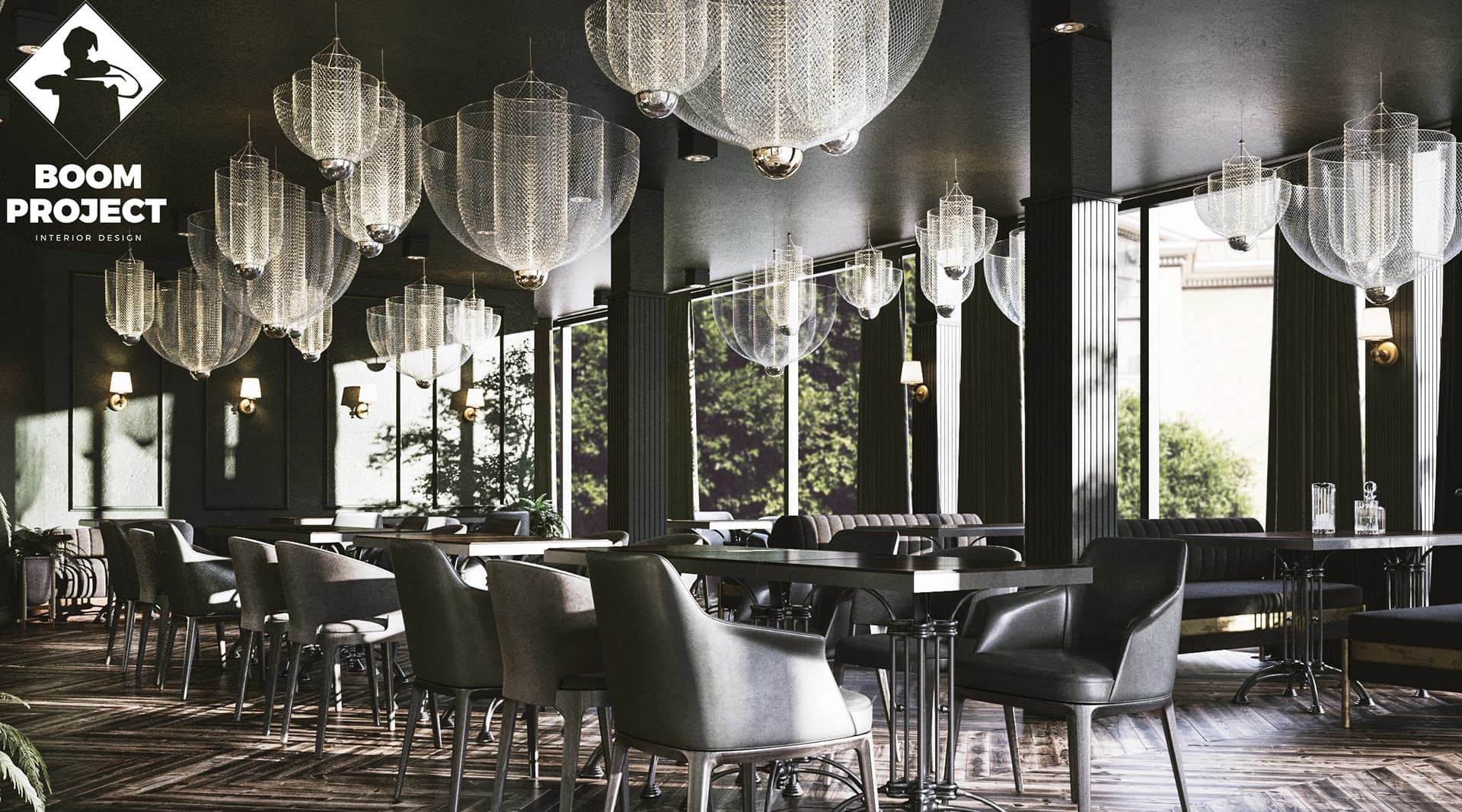 YORK WHISKEY BAR ОДЕССА. DESIGN OF BAR AND RESTAURANT ODESSA gallery image 6