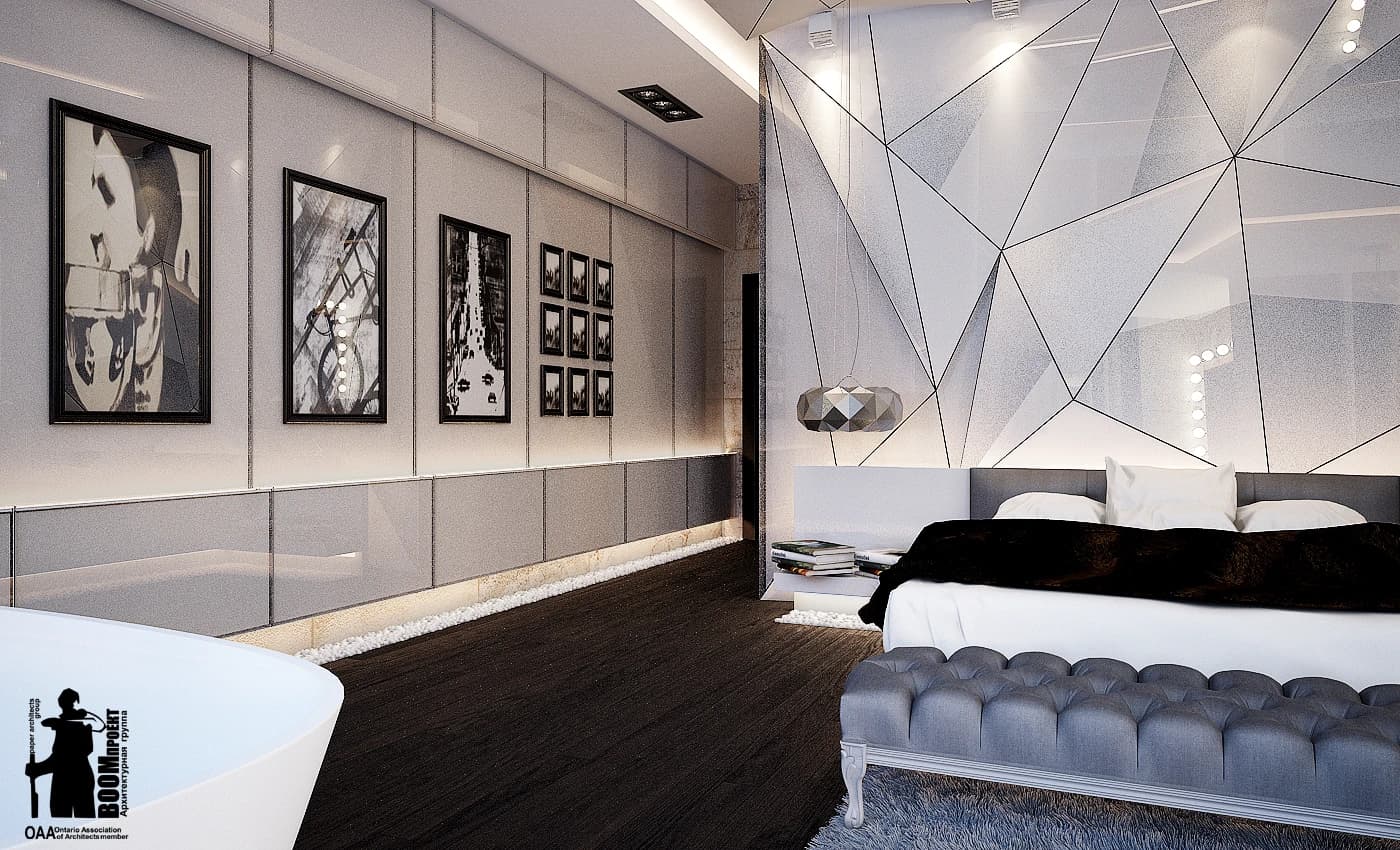 BEDROOM DESIGN WITH PANORAMIC SEA VIEW gallery image 8