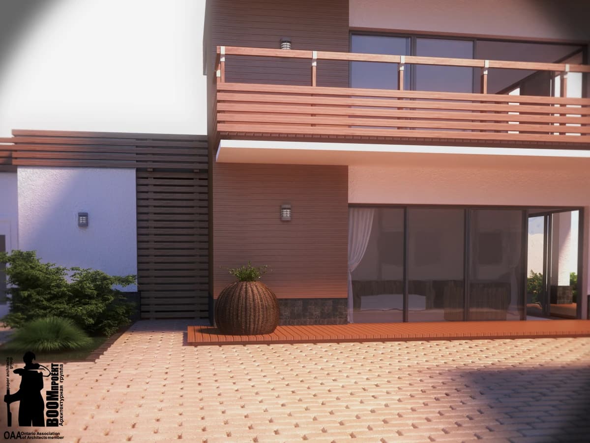 BUDGETARY AND ELEGANT SOLUTION OF A SMALL RESIDENTIAL HOUSE WITH FAVORABILITY gallery image 3