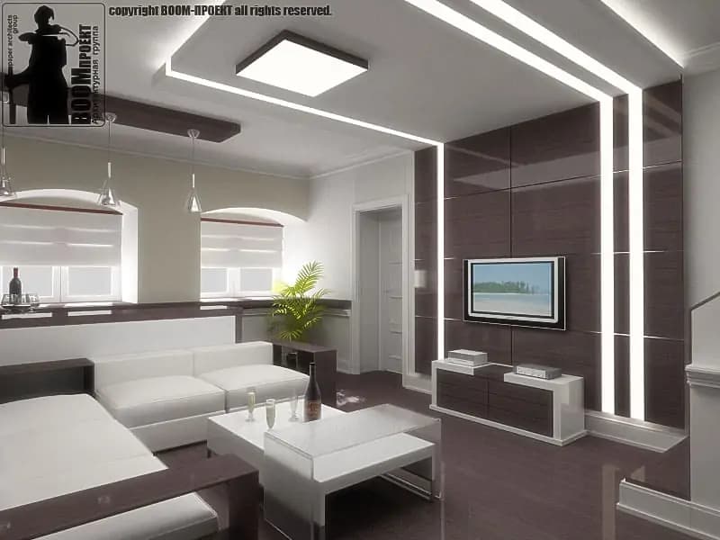 APARTMENT INTERIOR DESIGN IN THE BEST TRADITIONS OF MINIMALISM residential design by BOOM Studio
