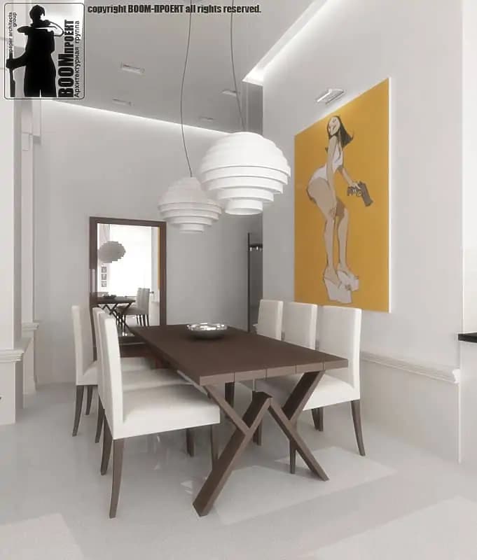 APARTMENT INTERIOR DESIGN IN THE BEST TRADITIONS OF MINIMALISM gallery image 4