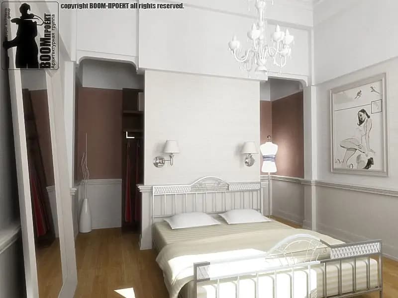 APARTMENT INTERIOR DESIGN IN THE BEST TRADITIONS OF MINIMALISM gallery image 7