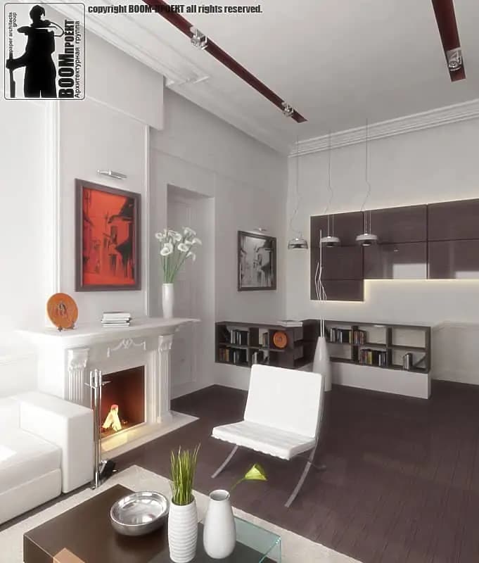 APARTMENT INTERIOR DESIGN IN THE BEST TRADITIONS OF MINIMALISM gallery image 8