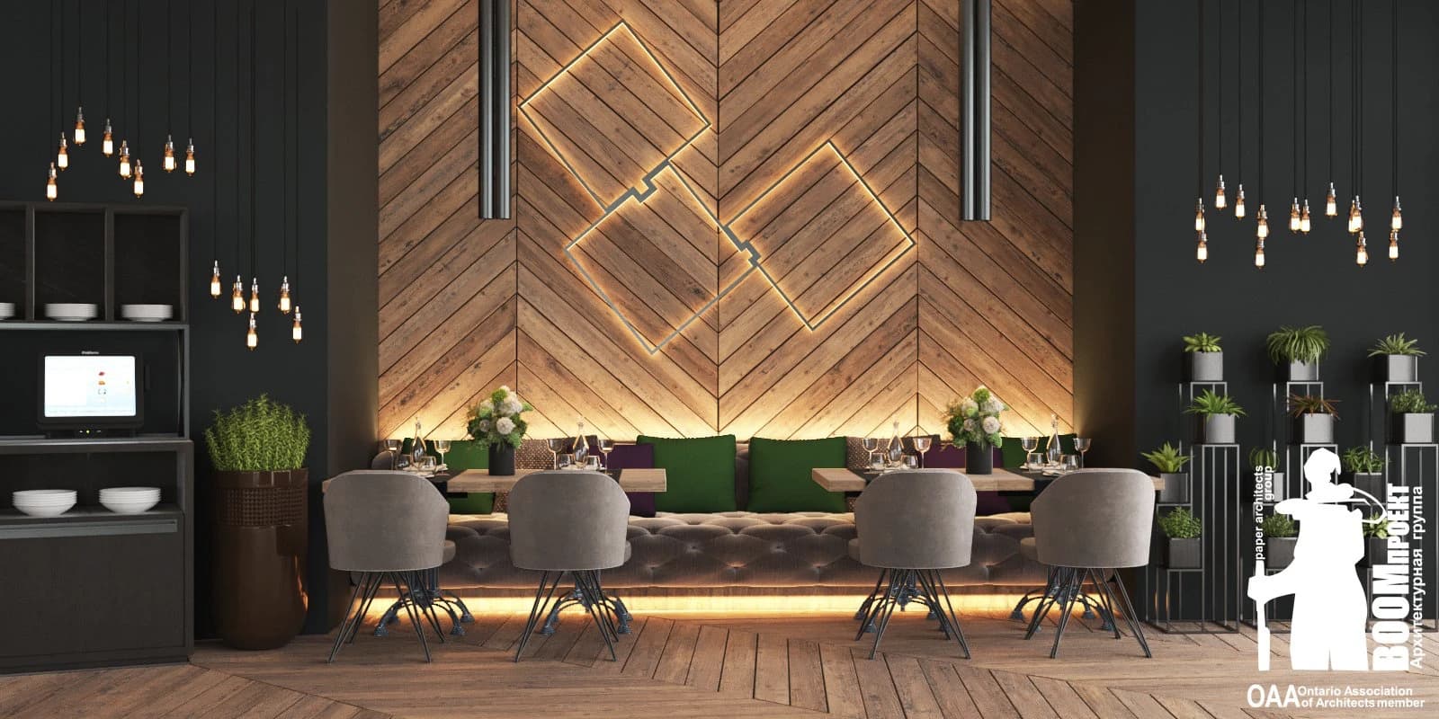 DESIGN OF A COOL RESTAURANT IN ODESSA gallery image 8