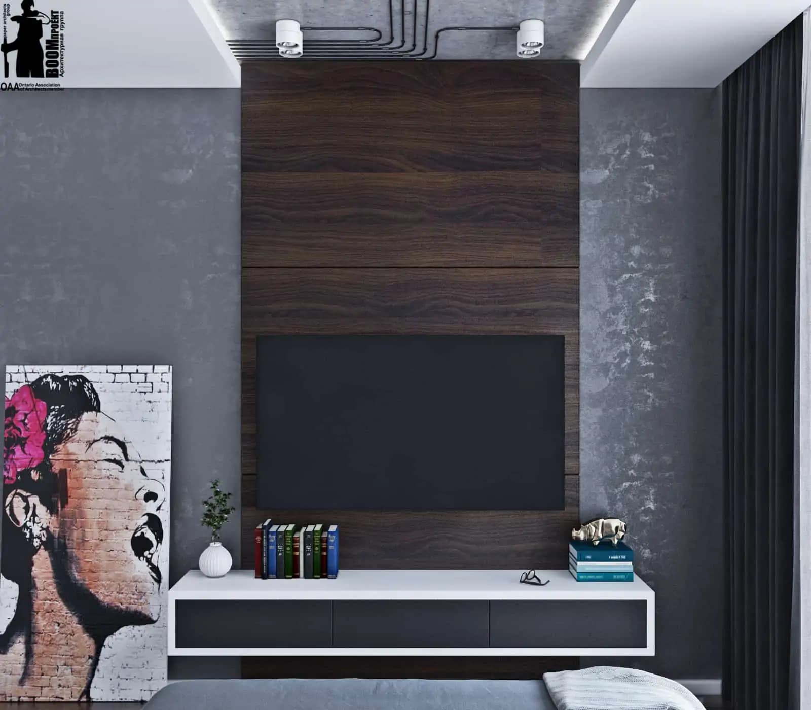 MODERN APARTMENT WITH LOFT ELEMENTS gallery image 3