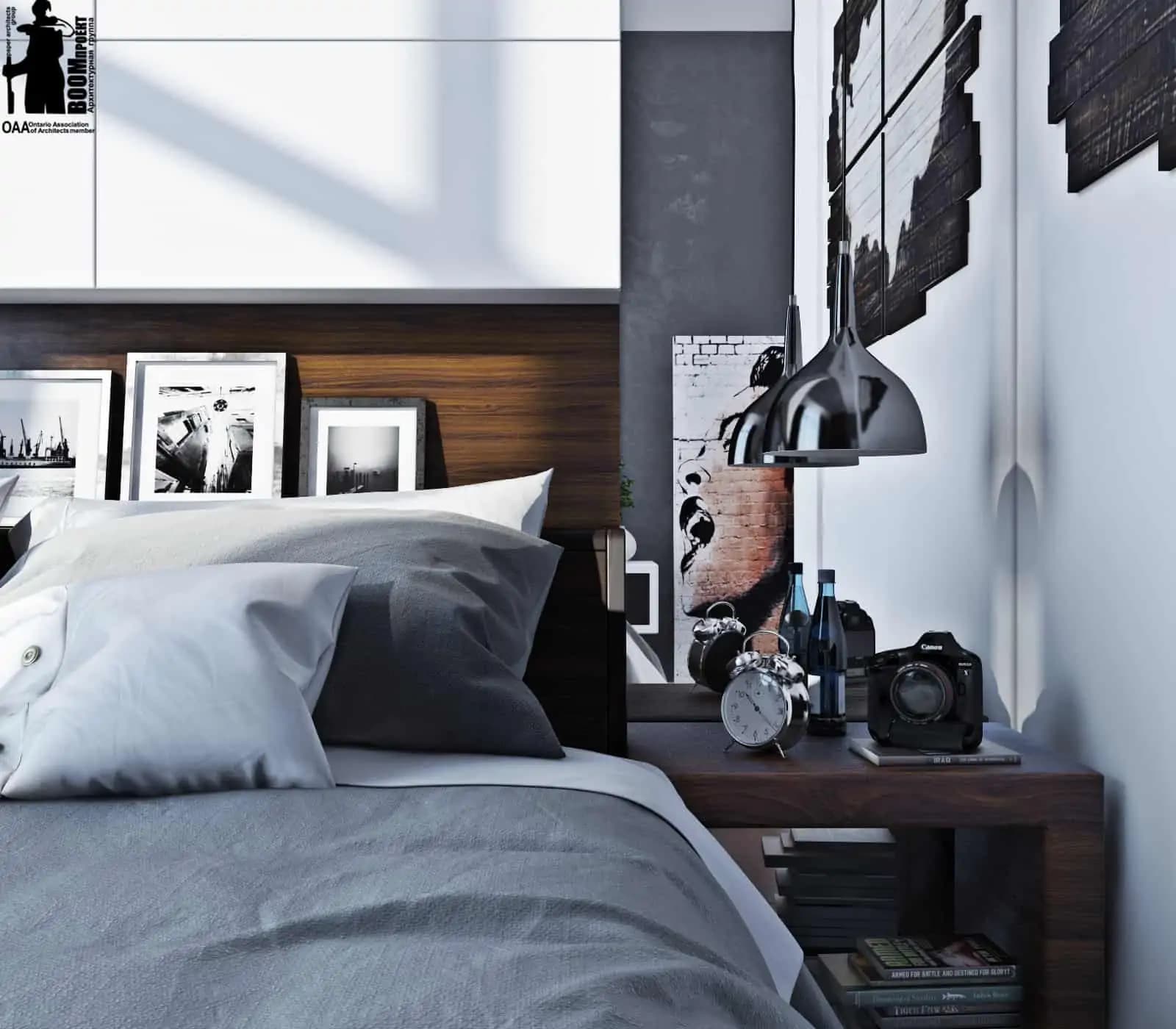 MODERN APARTMENT WITH LOFT ELEMENTS gallery image 4