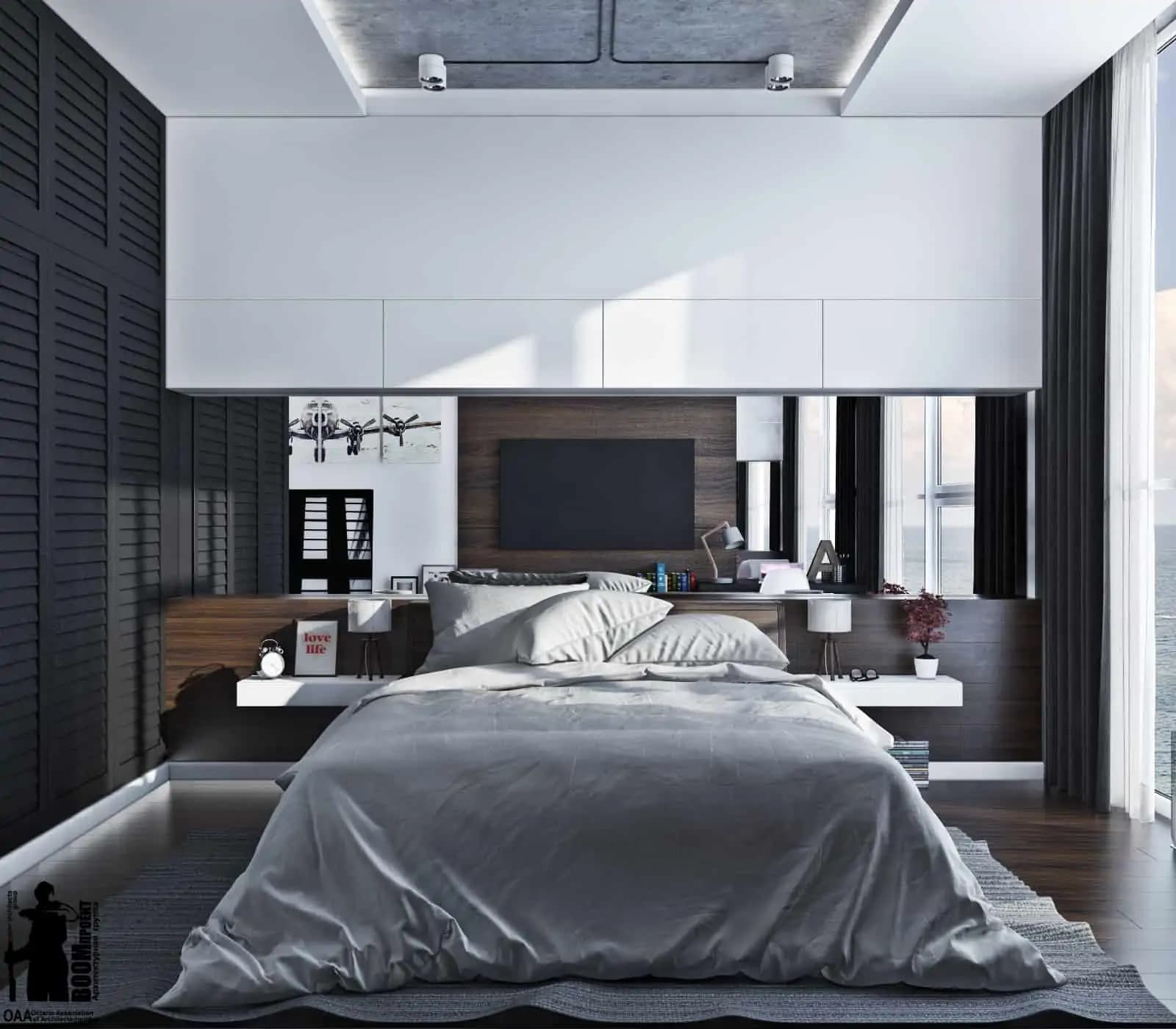 MODERN APARTMENT WITH LOFT ELEMENTS gallery image 6