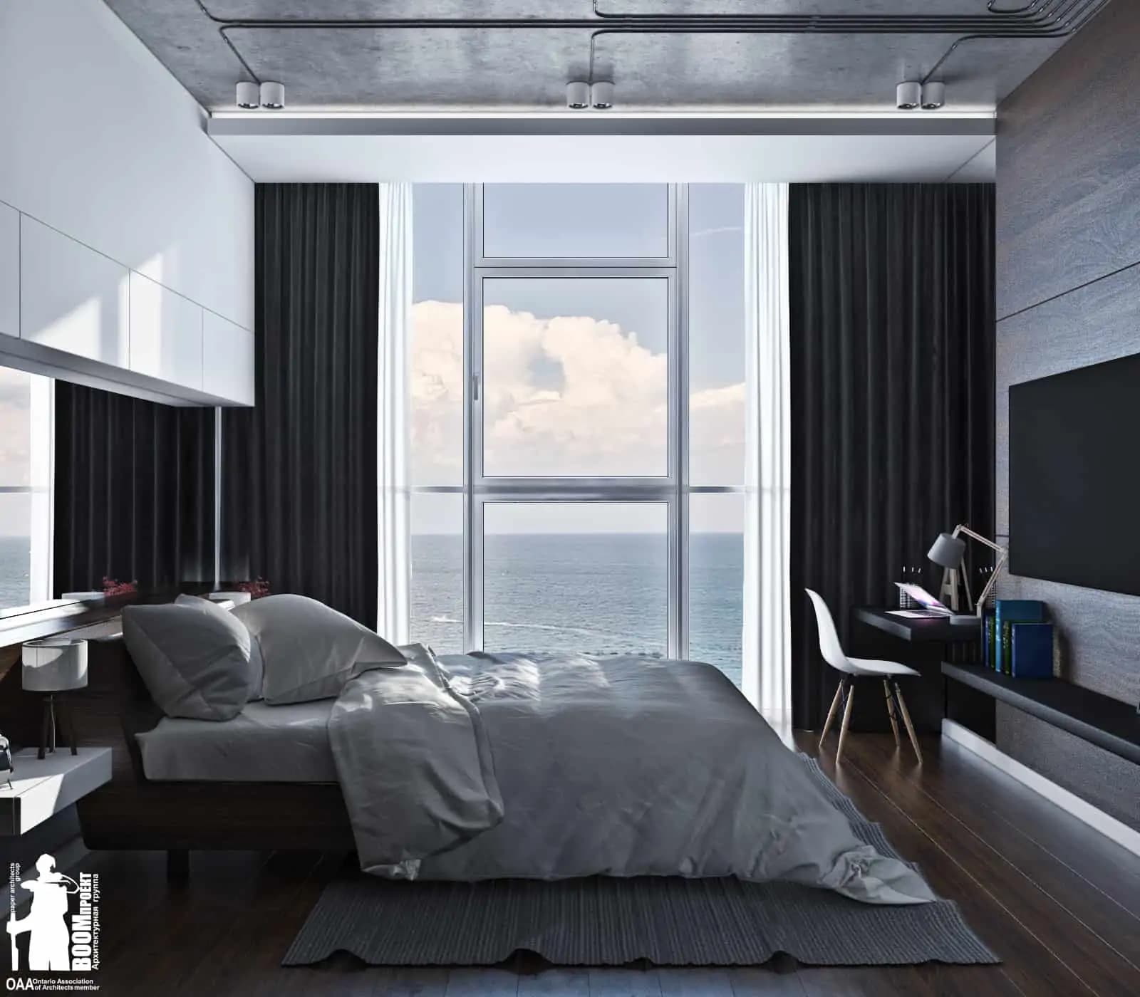 MODERN APARTMENT WITH LOFT ELEMENTS gallery image 16
