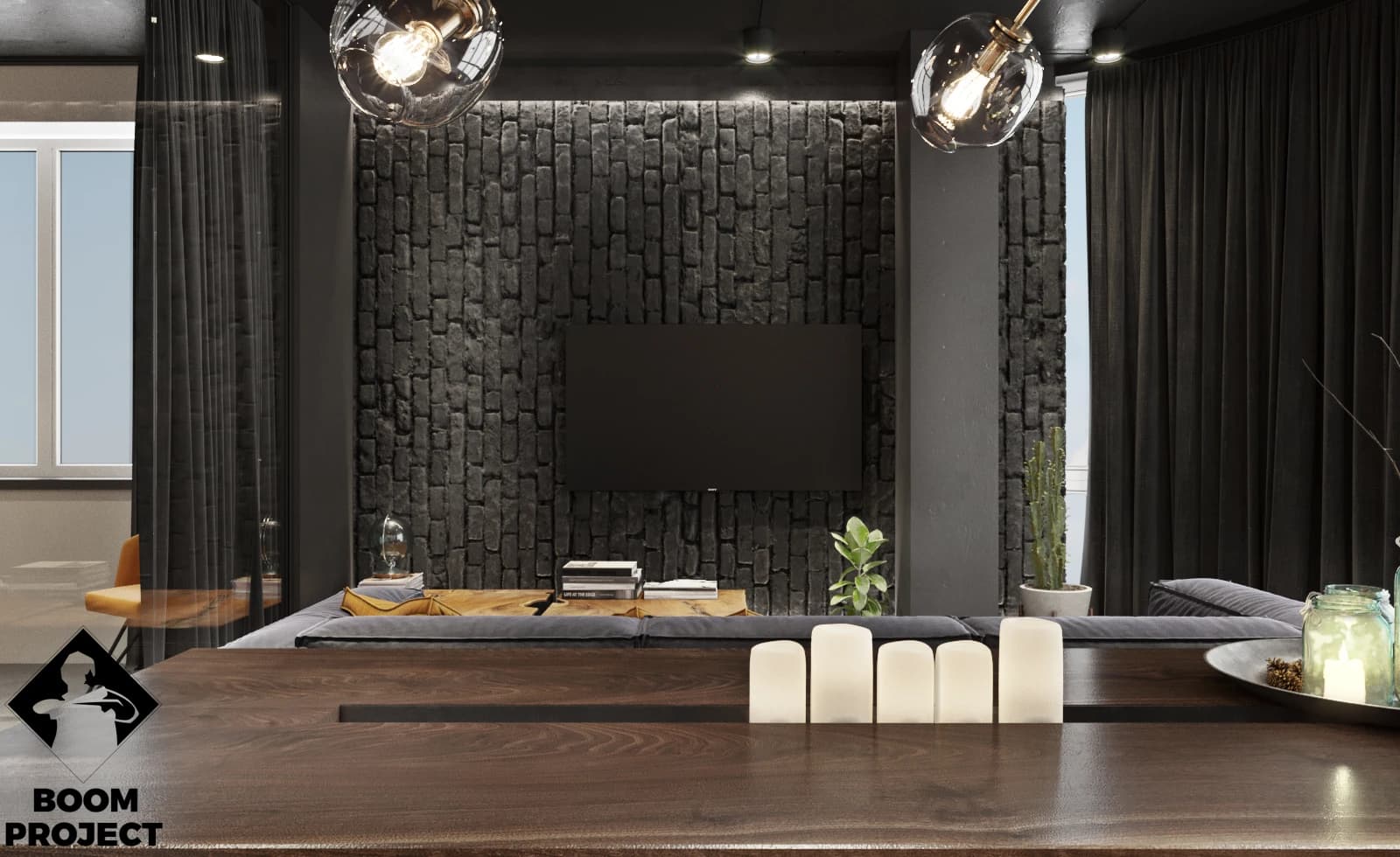 PROJECT OF A MODERN APARTMENT WITH SEA VIEW gallery image 3