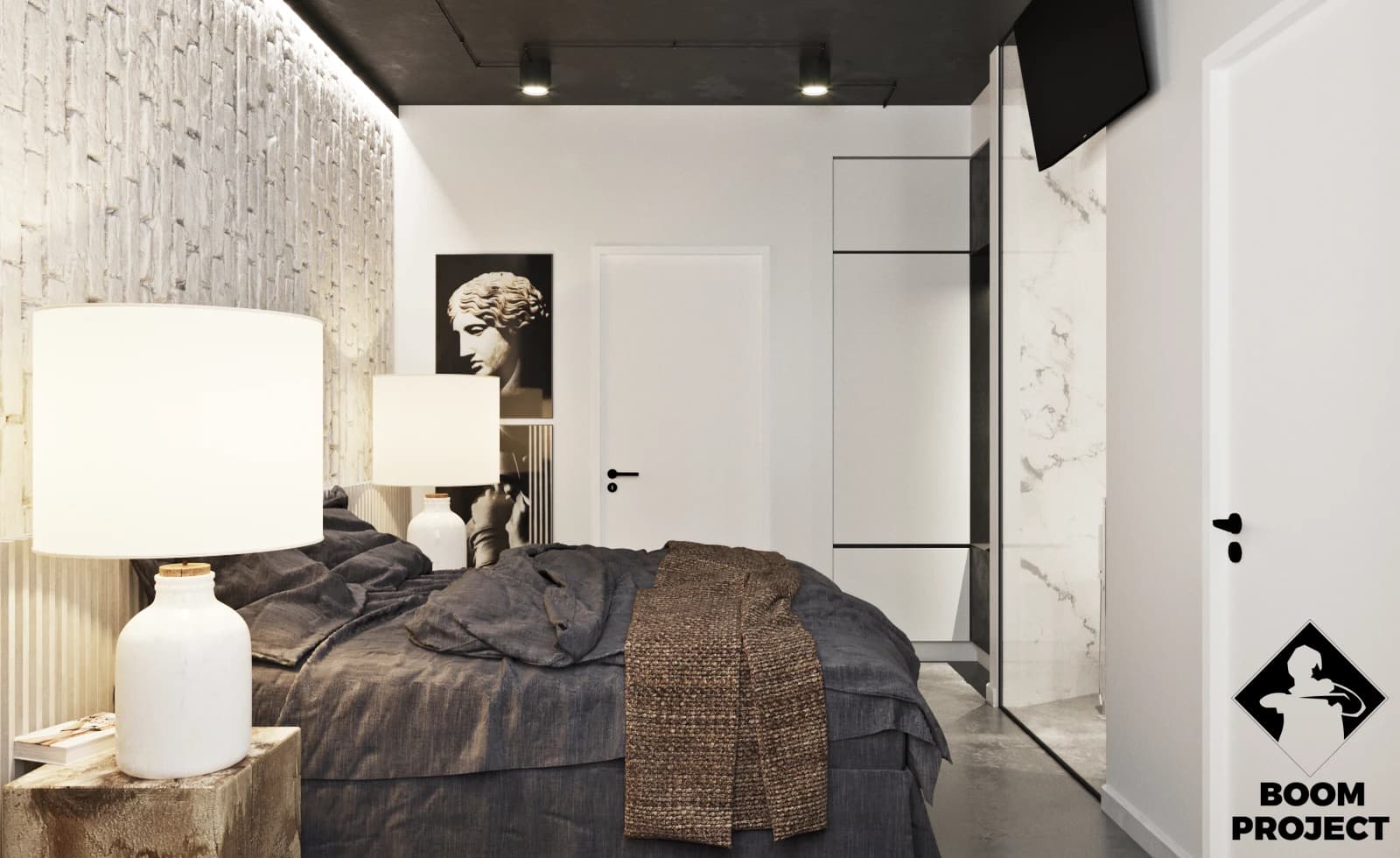 PROJECT OF A MODERN APARTMENT WITH SEA VIEW gallery image 10