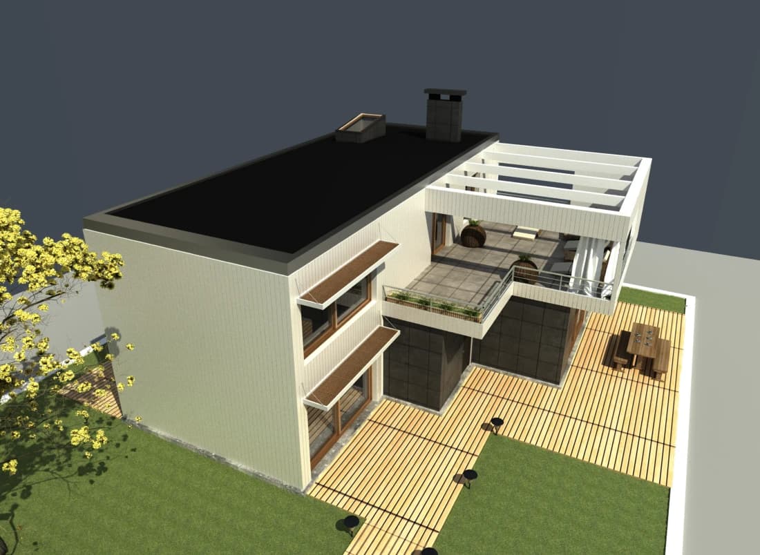 PROJECT OF 2-STOREY COUNTRY HOUSE WITH SEA VIEW gallery image 5