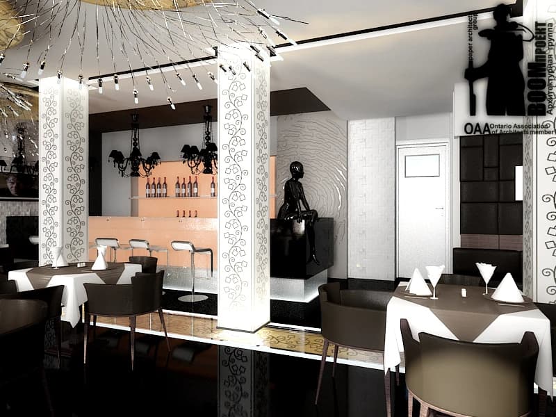 CONCEPT OF INTERIOR DESIGN OF PICNIC RESTAURANT IN ODESSA hospitality design by BOOM Studio